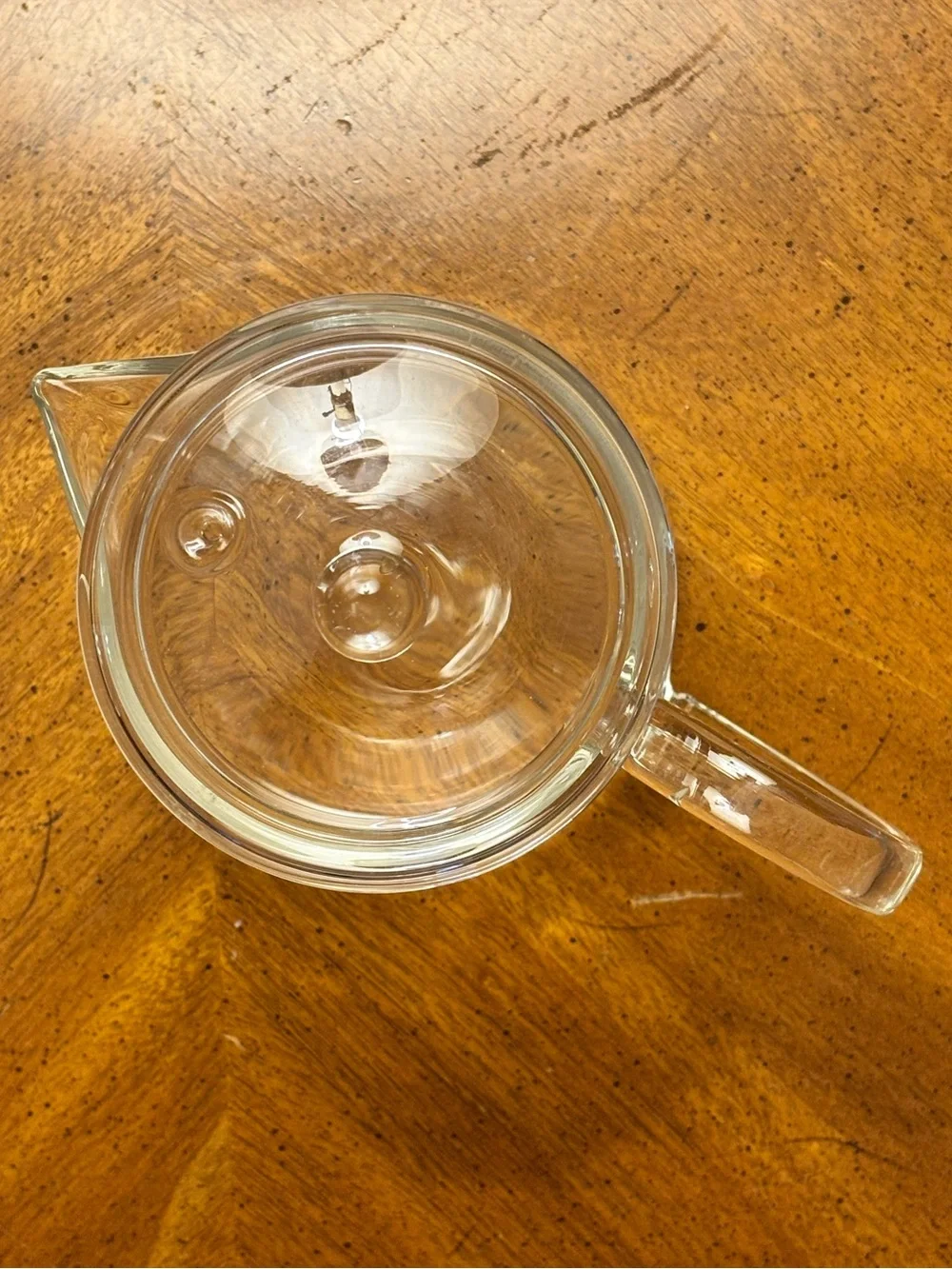 Clear Borosilicate Glass Teapot Tea Server w/ Glass Lid Minimalist